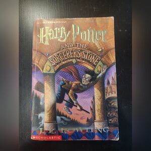 Scholastic Harry Potter and the Sorcerer's Stone with Vibrant Cover